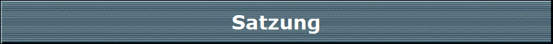 Satzung